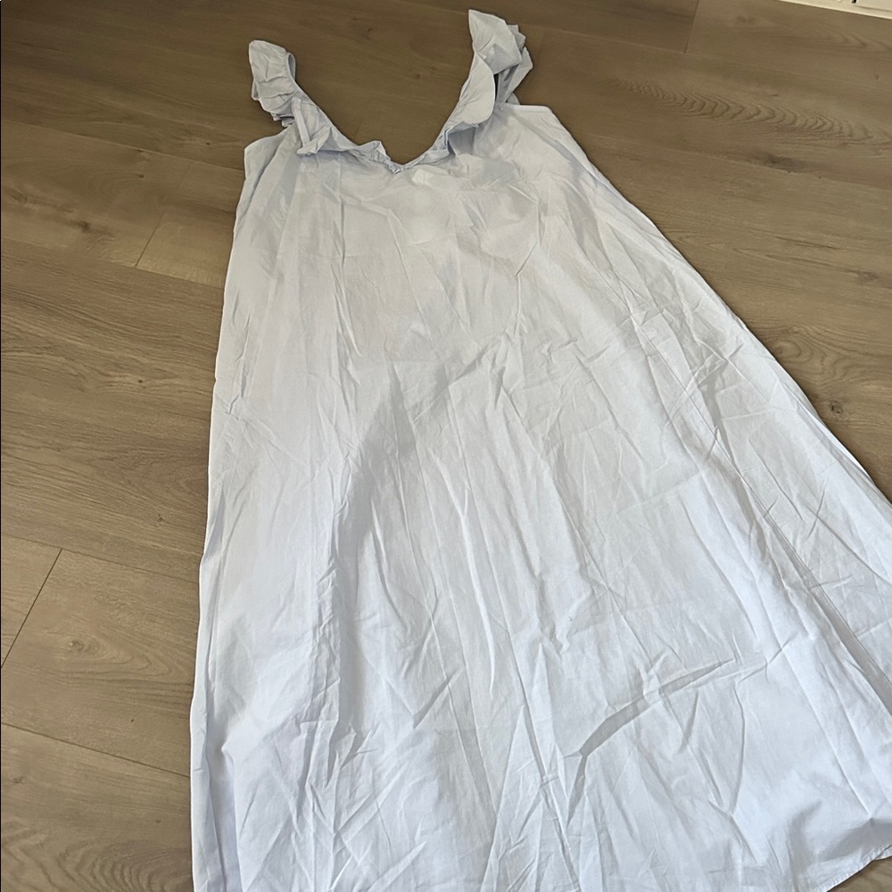 NWT H&M Blue long dress - Size M